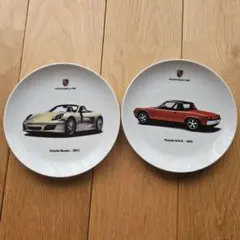Porsche 飾り皿 記念プレート2枚セット - メルカリ