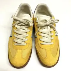 ZARA スニーカー 37 イエロー ブルーのサムネイル