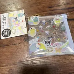サンリオキャラクターズ ぷっくり立体シールセットケース付き