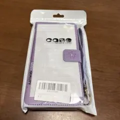CASE パープル 手帳型ケース