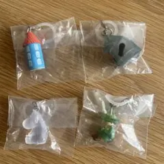 ムーミン めじるしアクセサリー　カプセルトイ 4点セット