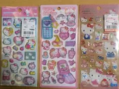 ハローキティ 人気シール３枚セット