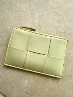 ボッテガヴェネタ カードホルダー カセット ライトグリーン ライム