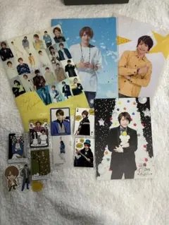 【美品】WEST.中間淳太セット　ファイル　メモ帳　カード　ステッカー　アクスタ