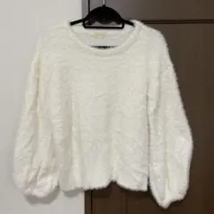 ニット 白