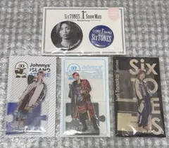 SixTONES　田中樹　アクリルスタンド　缶バッジ　公式写真