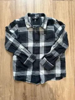 VOLCOM 長袖シャツ ブラック　US7/130㎝