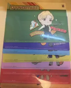 BTS TinyTAN マルチシート 下敷き8枚