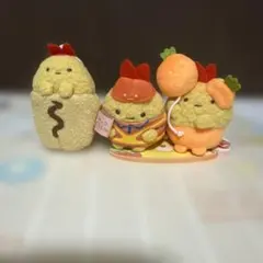 すみっコぐらし てのりぬいぐるみ えびふらいのしっぽ 3匹セット⑦