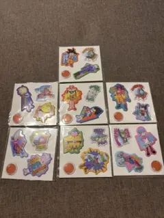 ぷっくりシール全7種コンプリート ドラゴンボールDAIMAコラボセット