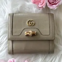 グッチ（GUCCI）GGマーモント シェブロン キルティング レザー