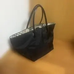 BURBERRY BLUE LABELトートバッグ ブラック ノバチェックのサムネイル