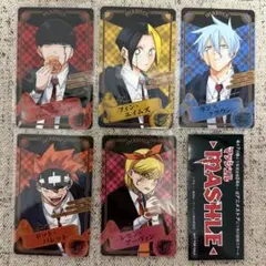 マッシュル アニメ化記念 コミックス 購入特典 ボイスカード　5種+ステッカー