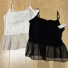 GU キャミソール 2色セット XL