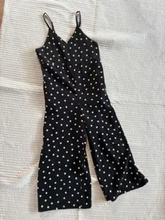 GU 水玉模様 キャミソールサロペット 130