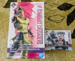 ジョジョの奇妙な冒険　一番くじ　E賞ホル・ホース　F賞ポルナレフ（子供）