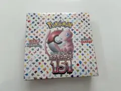 ポケモンカード151 1BOX 【シュリンク付き】