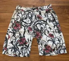 【美品】glamb グラム メンズ　ローズ柄 ショートパンツ ハーフパンツのサムネイル