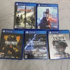 プレイステーションゲームソフト　5本セット