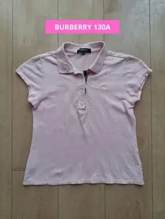 BURBERRY LONDON ポロシャツ ピンク 130A