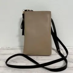 スマホショルダー❤︎ポシェット モカブラウン