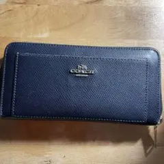 COACH ネイビー 長財布
