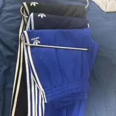 【年末セール】adidas バギートラックパンツ 3本ライン 3色セット