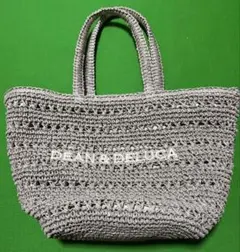 美品DEAN&DELUCA BEAMS クロッシェM保冷バッグ付きグレー