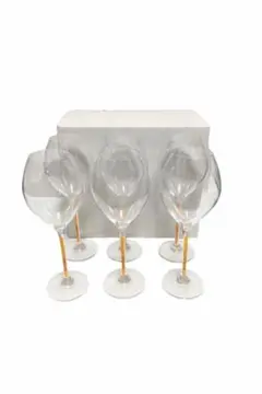 新品　　ヴーヴクリコ　シャンパングラス6脚