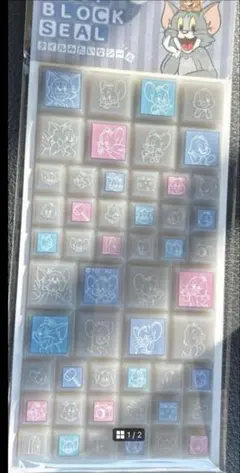 カミオジャパン　タイルみたいなシール トムとジェリー（正規品）