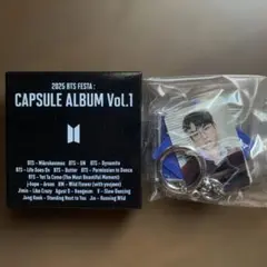 BTS☆2025 FESTA カプセルアルバム☆JIN☆HAPPY