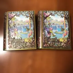 ディズニー　ファンタジースプリング　お菓子　缶のみ　2個セット