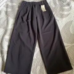 無印良品 風を通すイージーパンツ チャコールグレー M