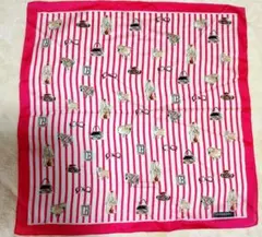 【新品】BURBERRY LONDON ハンカチ ストライプ　　バーバリー