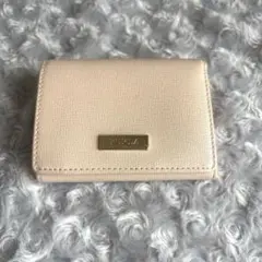 フルラ　FURLA コンパクト財布　ミニウォレット　ピンク系 三つ折り