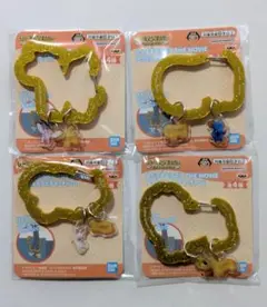 たべっ子どうぶつ アクリル カラビナ キーチャーム 　コンプ