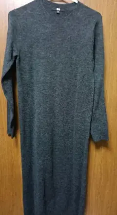 UNIQLO ユニクロ スフレヤーンワンピース XS