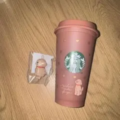スタバ バレンタイン 2026 リユーザブルカップ&キャップベアリスタ