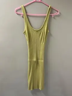 H&M ニットカーキワンピース Sサイズ