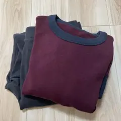 UNIQLO ウルトラストレッチスウェットセット　ワインレッド　Ｍサイズ