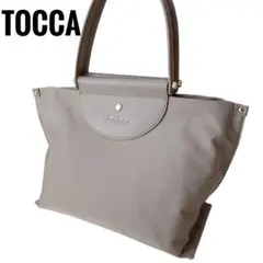 【TOCCA】ＰＥＴＡＬ　ＮＹＬＯＮ　Ｓ　ナイロンバッグ　Ｓ ベージュのサムネイル