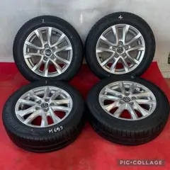 マッダ純正ホイール  バリ山Bridgestoneタイヤ年製2019ホイール4点のサムネイル