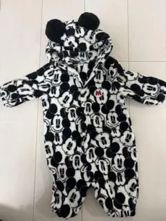 美品　カバーオール　ミッキー　50-70