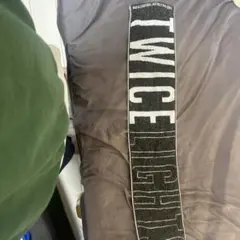 TWICE LIGHTS タオル 黒 白