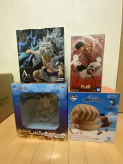 ワンピース ルフィーフィギュアセット