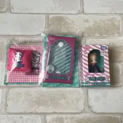 【新品未開封】リカちゃんくじ　ぷちリカちゃん　ブランケット&クッション　ポーチ