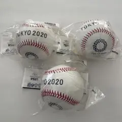 東京オリンピック　2020 野球　記念ボール　3個セット　新品未開封　貴重