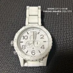 NIXONニクソン 51-30 CHRONO 300m防水 クロノグラフのサムネイル
