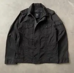 GAP ブラック ミリタリージャケット　y2k