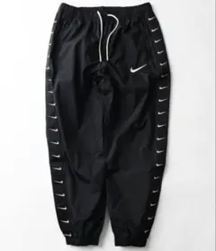 NIKE スウッシュ ライン ロゴ ナイロンパンツ Lサイズ